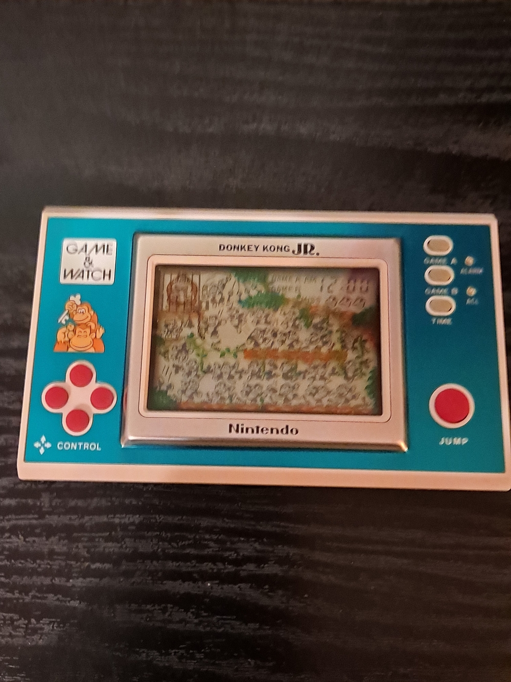 Nintendo Game & Watch Donkey Kong Jr. Handheld Game Vintage 1982
